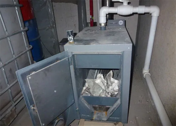 Как улучшить эффективность гаражной печи с помощью теплообменника для радиатора отопления - Своими Руками
